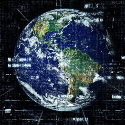 earth, internet, globalization