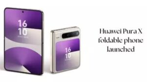 Huawei Pura X foldable phone launched